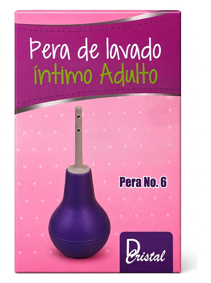 Pera de Lavado Íntimo Adulto No. 6