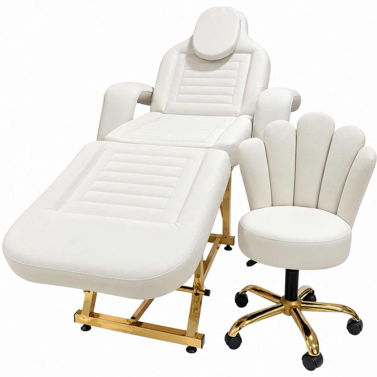 Combo Luxury Silla Flor + Camilla con Cajones — vista 1