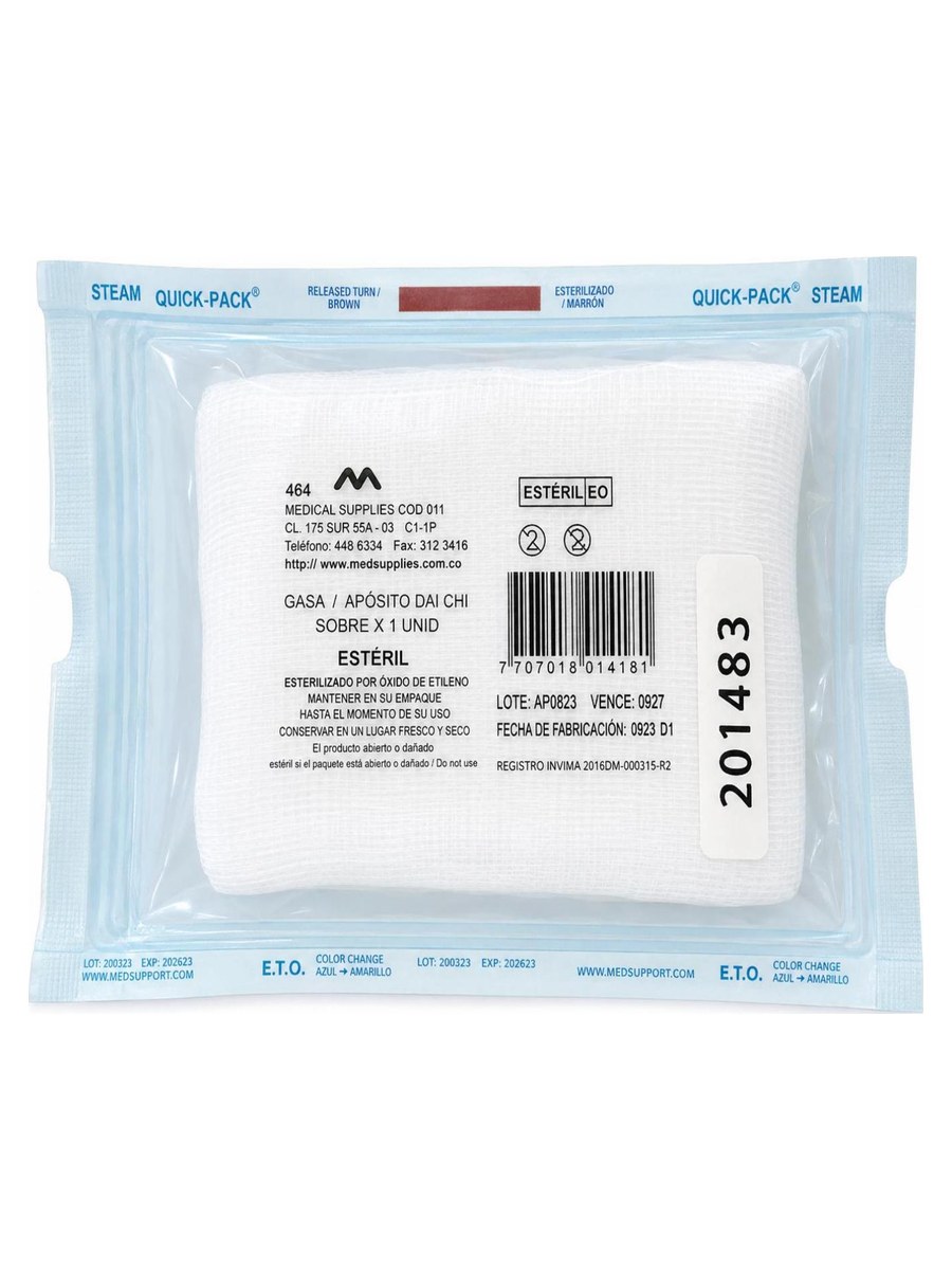 Gasa Apósito Estéril Quick-Pack
