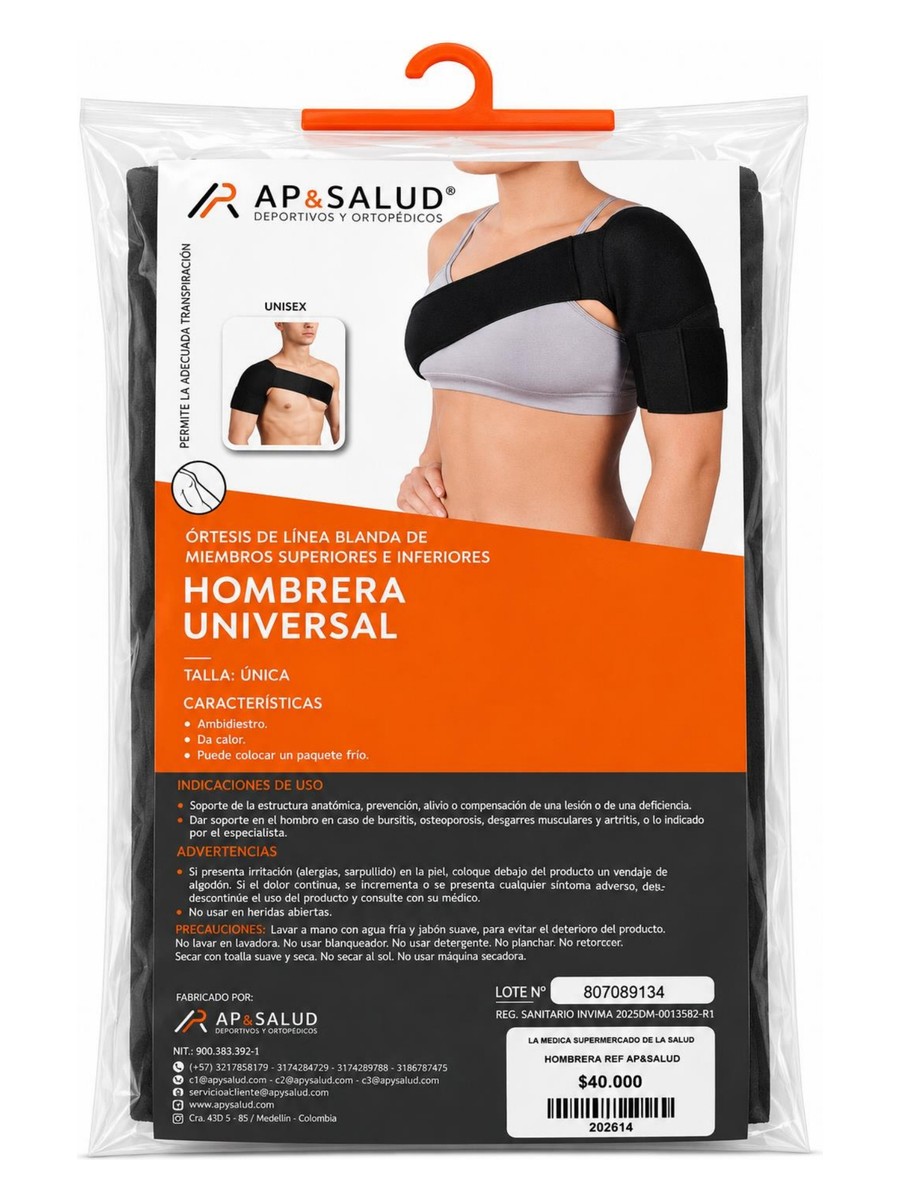 Hombrera Universal AP&SALUD